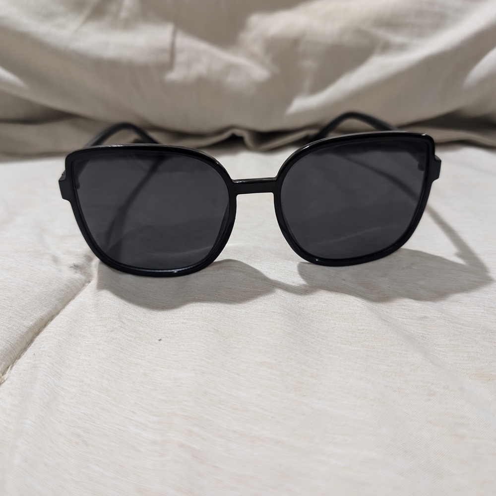 Y2K Sunglasses with Polish Frame and Double Bridge